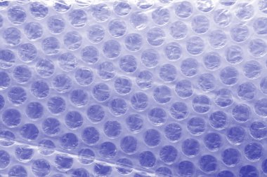 Arkaplan için plastik baloncukları sarma dokusu, kabarcıkların dokusu polietilen