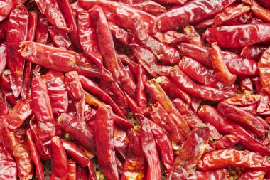 Kırmızı acı biber.