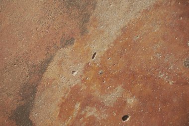 kahverengi kil duvar arkaplanı, beton beton taş zemin