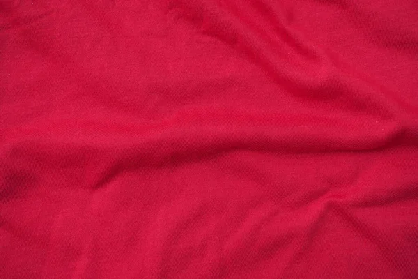 赤い絹の生地の布の背景 ピンクの綿の質 — ストック写真