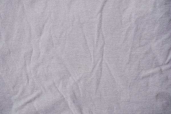 Текстура Біло Шовкової Тканини Фон Сірої Бавовняної Тканини — стокове фото