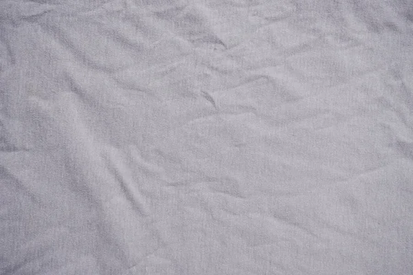 Текстура Біло Шовкової Тканини Фон Сірої Бавовняної Тканини — стокове фото