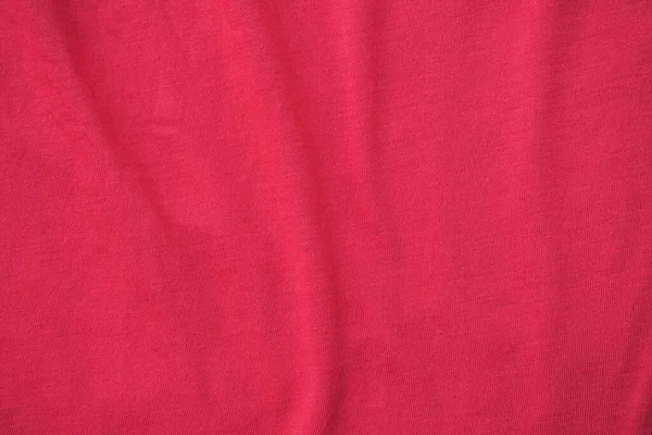 Czerwony Jedwab Tkanina Tło Różowa Bawełna Tekstura — Zdjęcie stockowe