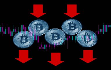 Ticari grafiği olan para ve para yığını, fon için finansal yatırım kavramı