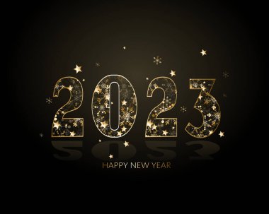 2023 yılının altın yıldızlı pf kartı tasviri