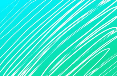 Soyut çizgilerle mavi arkaplan çizimi