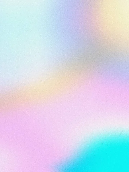 Unicorn Hologram Blurred Gradient Noise Texture Background — Stock Photo, Image