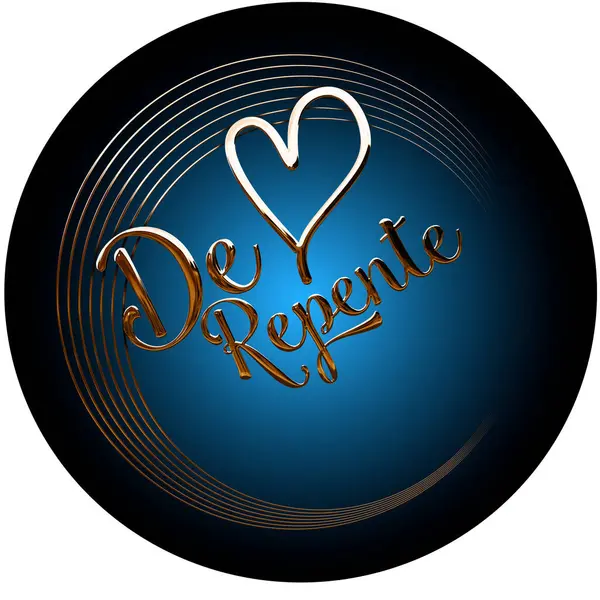 Brezilya Portekizcesinde altın harfler siyah ve altın çerçeveyle çevrili. Beklenmedik olayları aktarmak için mükemmel.