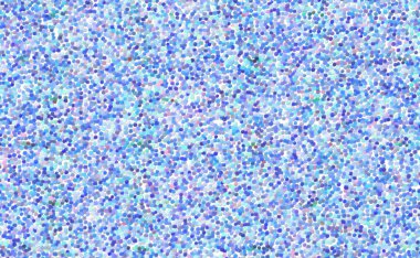 Renkli noktaların kusursuz deseni soyut dokulu bir arkaplan yaratıyor, tasarım projeleri için ideal