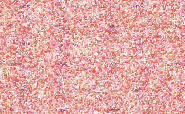 Renkli noktaların kusursuz deseni soyut dokulu bir arkaplan yaratıyor, tasarım projeleri için ideal