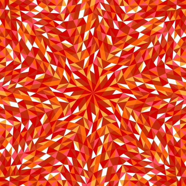 催眠色鮮やかなダイナミックラウンド三角形モザイクの背景デザイン 抽象的なベクトルグラフィック — ストックベクタ