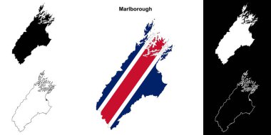 Marlborough boş ana hat haritası seti