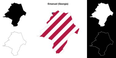 Emanuel İlçesi (Gürcistan) ana hat haritası belirlendi