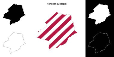 Hancock İlçesi (Gürcistan) ana hat haritası belirlendi