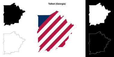 Talbot İlçesi (Gürcistan) ana hat haritası belirlendi