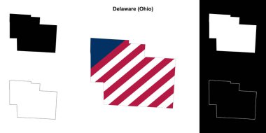 Delaware İlçesi (Ohio) ana hat haritası belirlendi