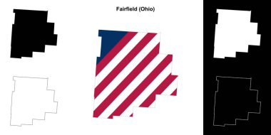 Fairfield County (Ohio) ana hat haritası