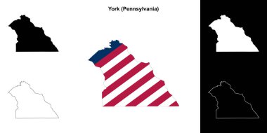 York County (Pennsylvania) ana hat haritası belirlendi