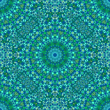 Mandala süs deseni - bohem soyut dikişsiz çiçeksiz oryantal vektör arka plan tasarımı