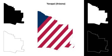 Yavapai İlçesi (Arizona) ana hat haritası belirlendi