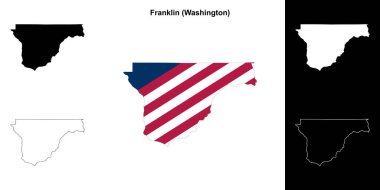 Franklin County (Washington) ana hat haritası seti