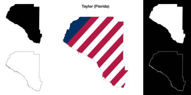 Taylor County (Florida) ana hat haritası seti