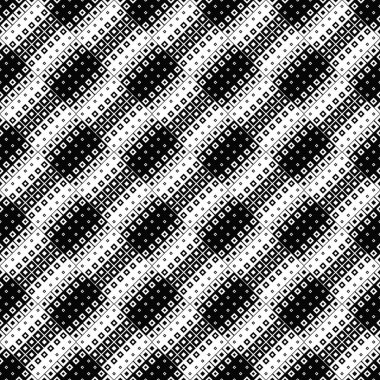 Geometrik Dikişsiz kare desen arka plan-soyut vektör grafik tasarım