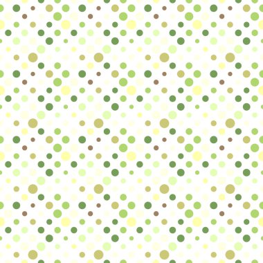 Soyut noktasız nokta desenli arkaplan - renkli vektör tasarımı