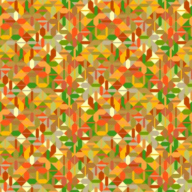 Dikişsiz mozaik desen arka plan - soyut vektör illüstrasyon