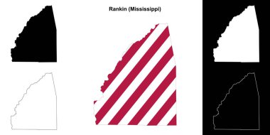 Rankin County (Mississippi) ana hat haritası ayarlandı