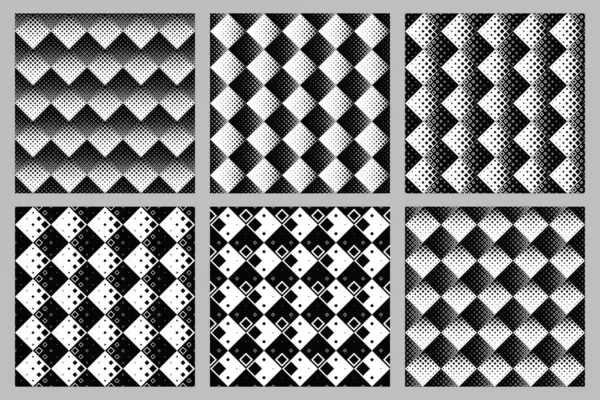 Kusursuz köşegen kare arkaplan kümesi - geometrik vektör çizimi