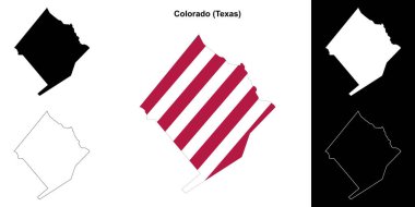 Colorado İlçesi (Texas) ana hat haritası belirlendi