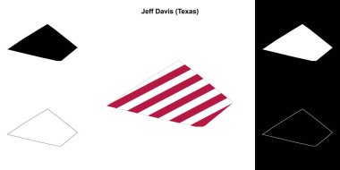 Jeff Davis County (Texas) ana hat haritası seti