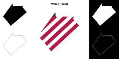 Wilson County (Texas) ana hat haritası seti