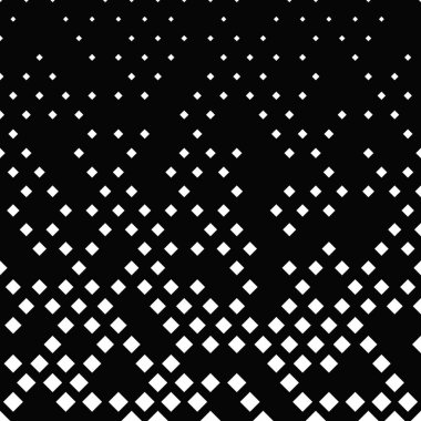 Siyah ve beyaz diyagonal kare desen arka plan - soyut vektör tasarımı