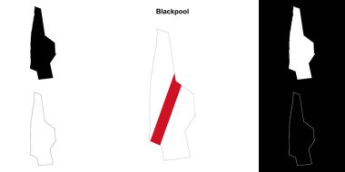 Blackpool boş dış hat haritası ayarlandı