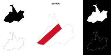 Solihull boş ana hat haritası ayarlandı