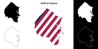 Stafford County (Virginia) ana hat haritası seti