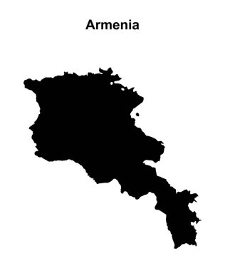 Ermenistan 'ın boş dış hat haritası