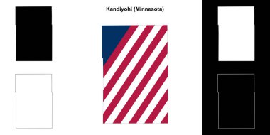 Kandiyohi İlçesi (Minnesota) ana hat haritası ayarlandı