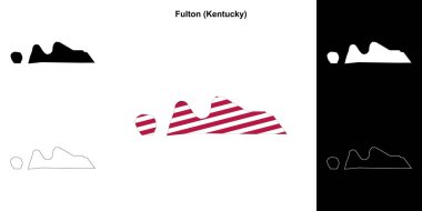 Fulton County (Kentucky) ana hat haritası seti
