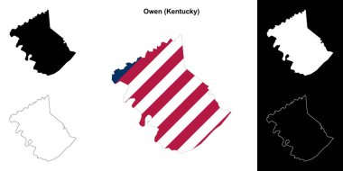 Owen County (Kentucky) ana hat haritası seti
