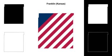 Franklin County (Kansas) ana hat haritası seti