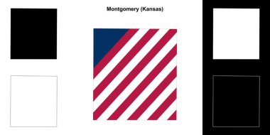 Montgomery County (Kansas) ana hat haritası