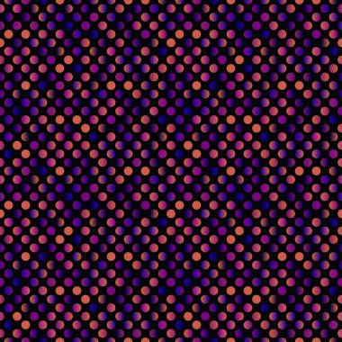 Geometrik gradyan noktasız arkaplan tasarımı - soyut vektör çizimi