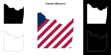 Franklin County (Missouri) ana hat haritası seti