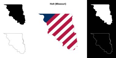 Holt County (Missouri) ana hat haritası seti
