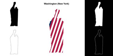 Washington County (New York) ana hat haritası seti