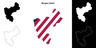 Morgan County (Utah) ana hat haritası seti