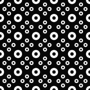 Siyah ve beyaz yüzük deseni arka plan-soyut vektör tasarım